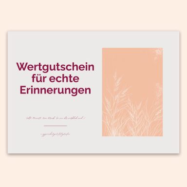 Ganzes Jahr 1 Gutschein-Motiv Ganzjahr 1 – Gräser