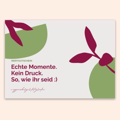 Ganzes Jahr 2 Gutschein-Motiv Ganzjahr 2 – Blätter